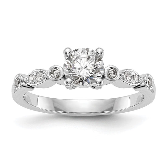 Diamond Semi-mount Engagement Rings