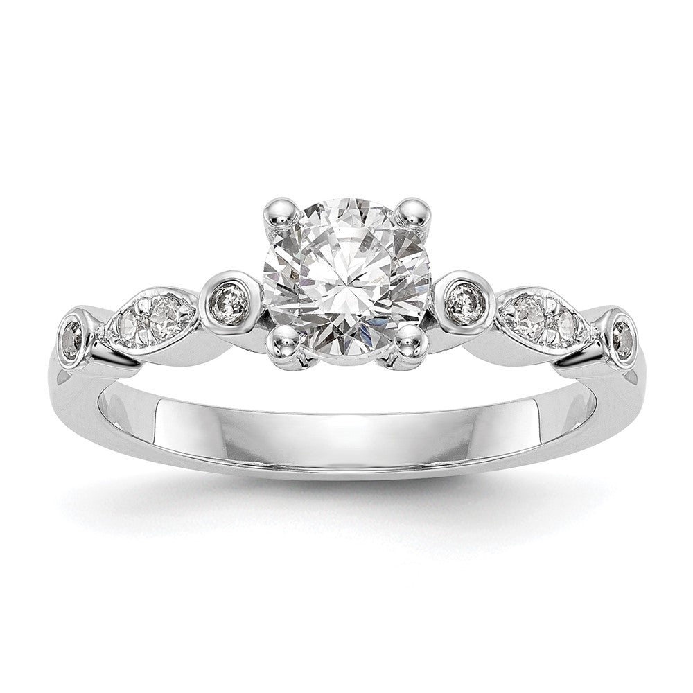 Diamond Semi-mount Engagement Rings