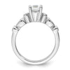Diamond Semi-mount Engagement Rings