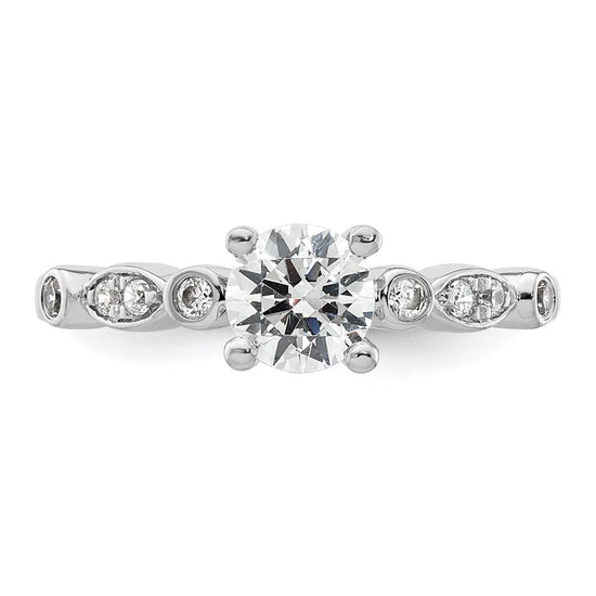 Diamond Semi-mount Engagement Rings
