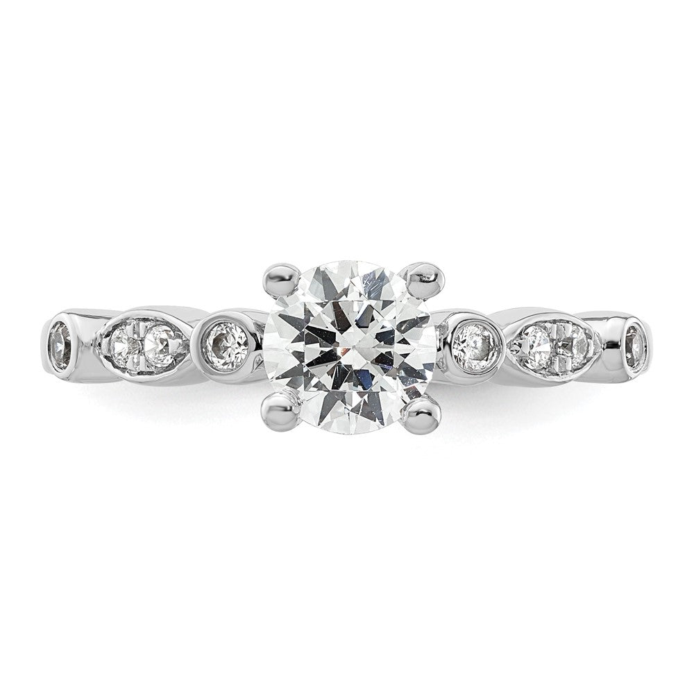 Diamond Semi-mount Engagement Rings