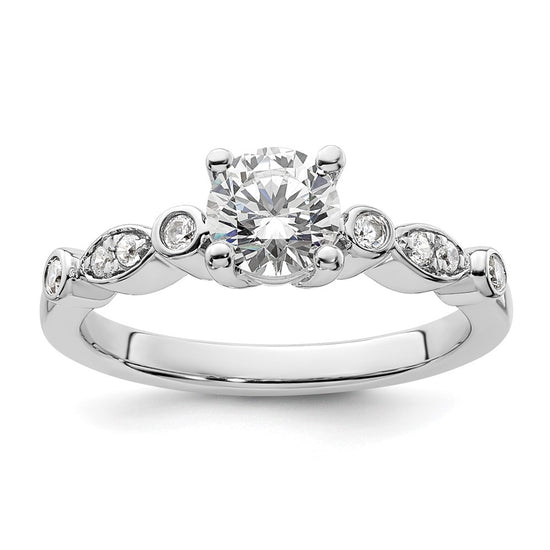 Diamond Semi-mount Engagement Rings