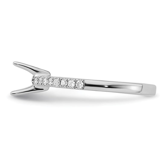 Diamond Semi-mount Engagement Rings