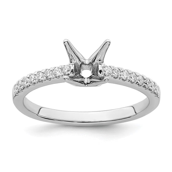 Diamond Semi-mount Engagement Rings