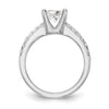 Diamond Semi-mount Engagement Rings