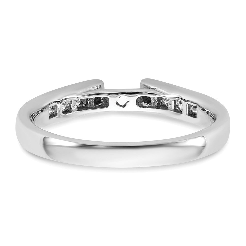 Peg Set Diamond Semi-mount Engagement Rings