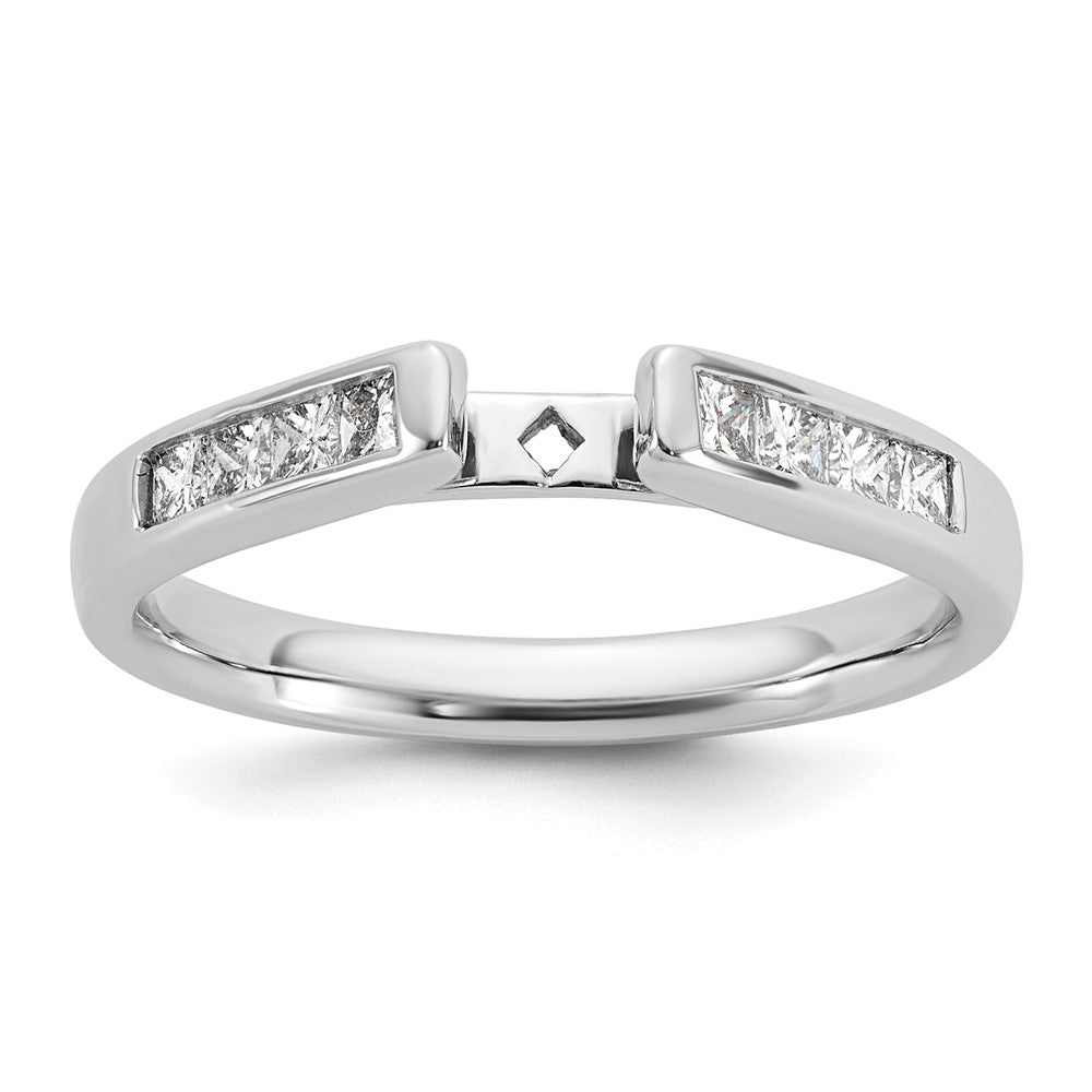 Peg Set Diamond Semi-mount Engagement Rings