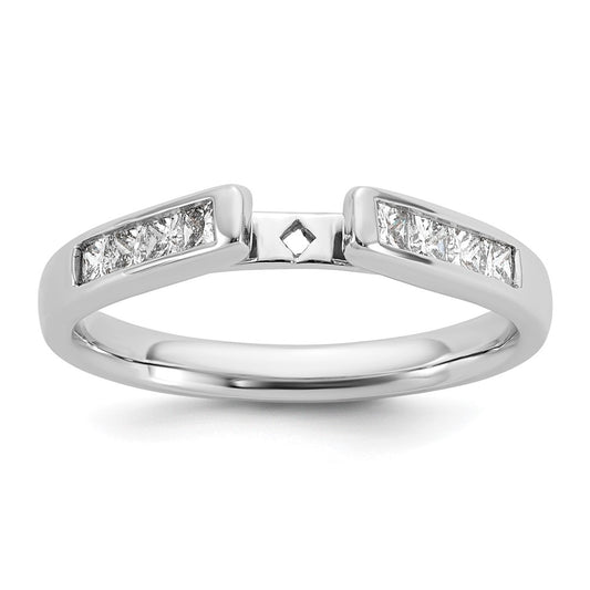 Peg Set Diamond Semi-mount Engagement Rings