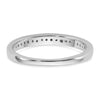 Peg Set Diamond Semi-mount Engagement Rings