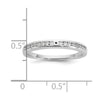Peg Set Diamond Semi-mount Engagement Rings