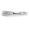 14k White Gold 1/3 carat Channel-set Diamond Complete Wedding Band