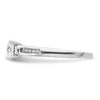 Peg Set Diamond Semi-mount Engagement Rings