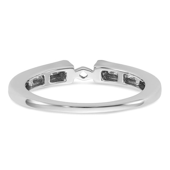 Peg Set Diamond Semi-mount Engagement Rings