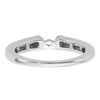 Peg Set Diamond Semi-mount Engagement Rings