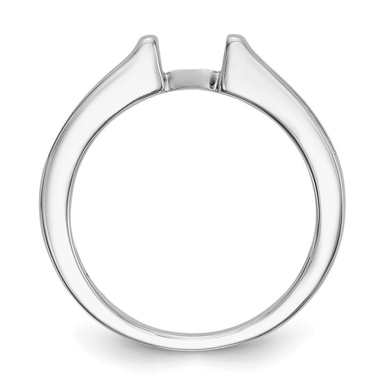 Peg Set Diamond Semi-mount Engagement Rings
