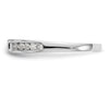 Peg Set Diamond Semi-mount Engagement Rings