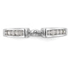 Peg Set Diamond Semi-mount Engagement Rings
