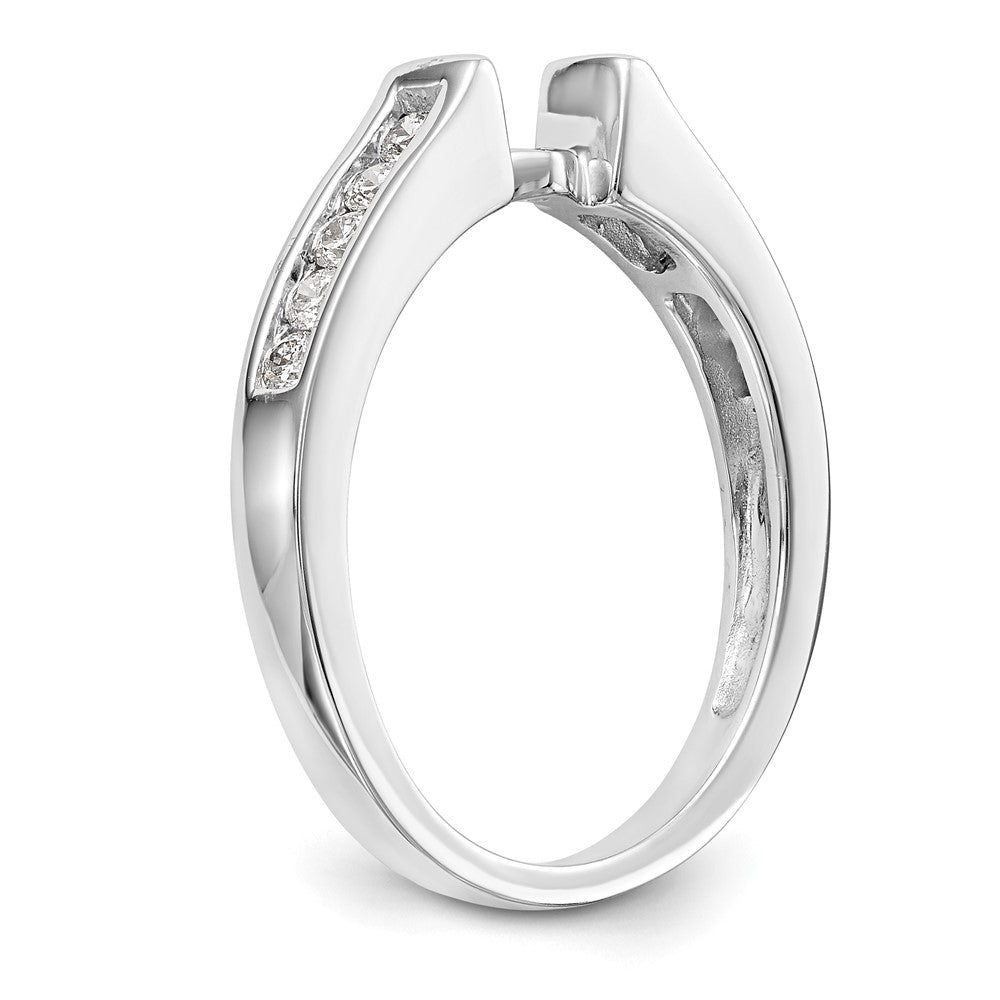 Peg Set Diamond Semi-mount Engagement Rings