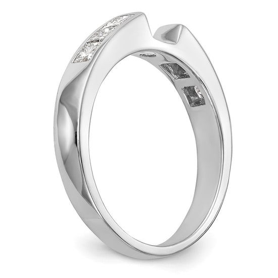 Peg Set Diamond Semi-mount Engagement Rings