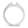 Peg Set Diamond Semi-mount Engagement Rings