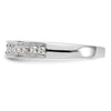 14k White Gold 1/2 carat Channel-set Princess Diamond Complete Wedding Band