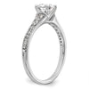 Peg Set Diamond Semi-mount Engagement Rings