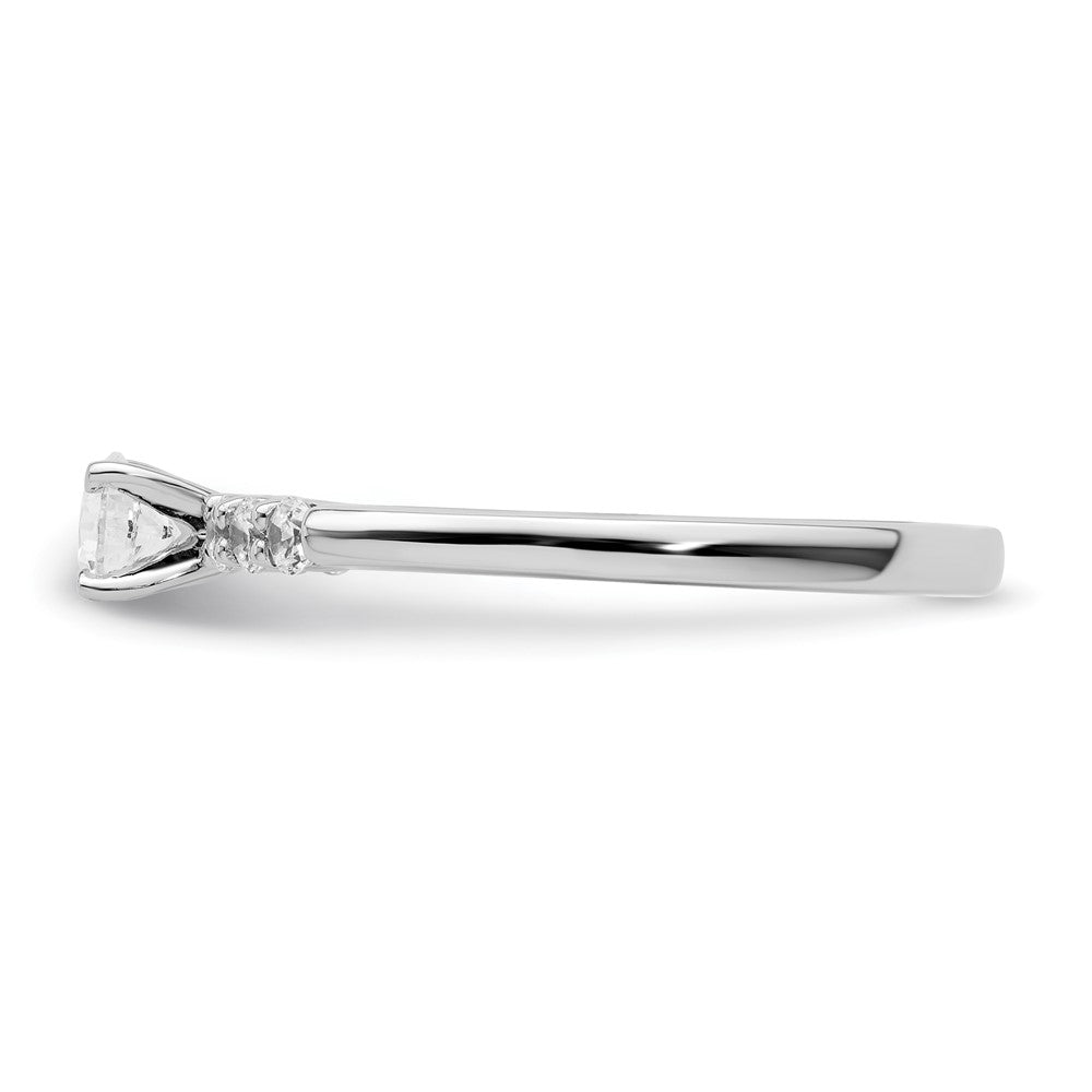 Peg Set Diamond Semi-mount Engagement Rings