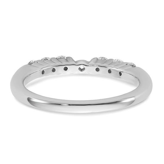 Peg Set Diamond Semi-mount Engagement Rings