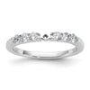 Peg Set Diamond Semi-mount Engagement Rings