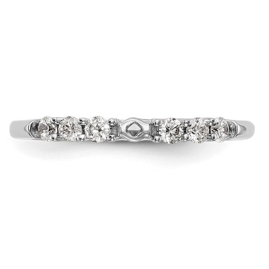 Peg Set Diamond Semi-mount Engagement Rings