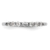 Peg Set Diamond Semi-mount Engagement Rings