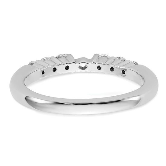 Peg Set Diamond Semi-mount Engagement Rings