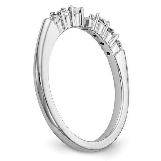 Peg Set Diamond Semi-mount Engagement Rings