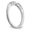 Peg Set Diamond Semi-mount Engagement Rings