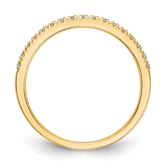 10K Diamond Wedding Band