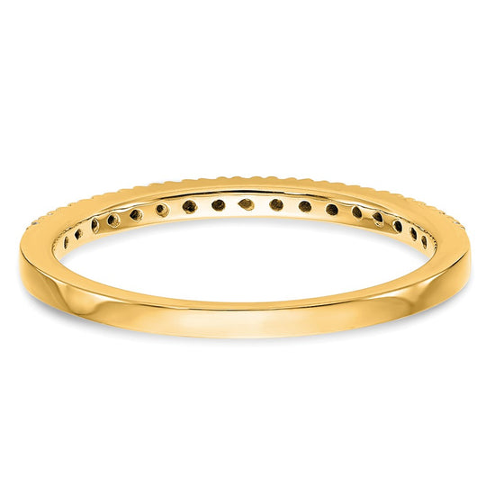 10K Diamond Wedding Band