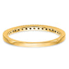 10K Diamond Wedding Band