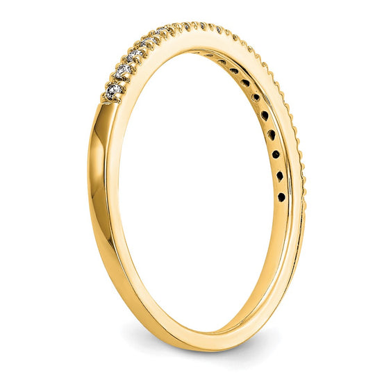 10K Diamond Wedding Band
