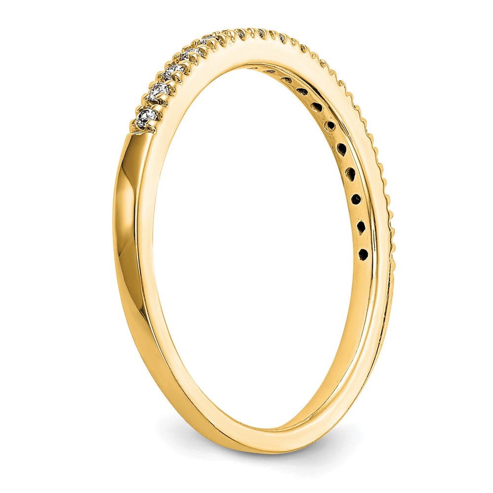 10K Diamond Wedding Band