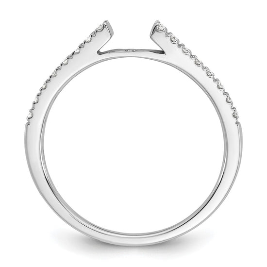 Peg Set Diamond Semi-mount Engagement Rings