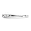 Peg Set Diamond Semi-mount Engagement Rings