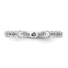 Peg Set Diamond Semi-mount Engagement Rings