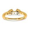 Peg Set Diamond Semi-mount Engagement Rings