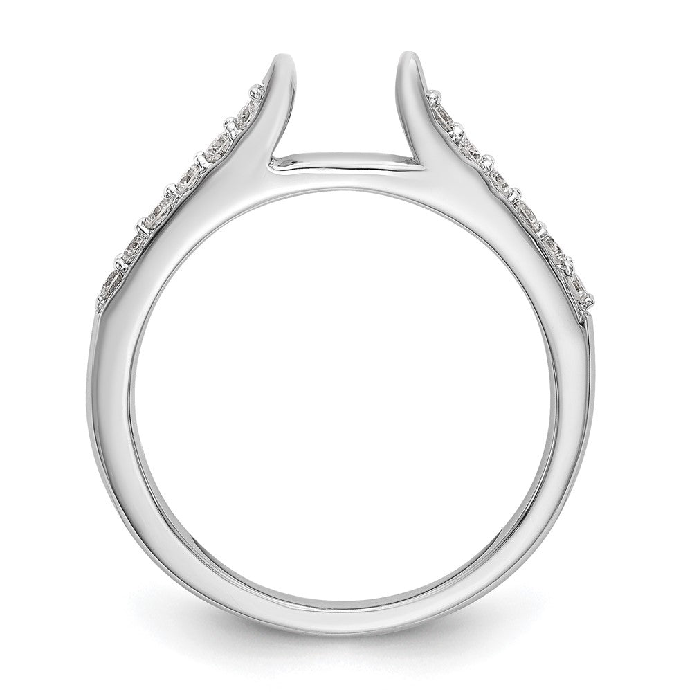 Peg Set Diamond Semi-mount Engagement Rings