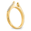 Peg Set Diamond Semi-mount Engagement Rings