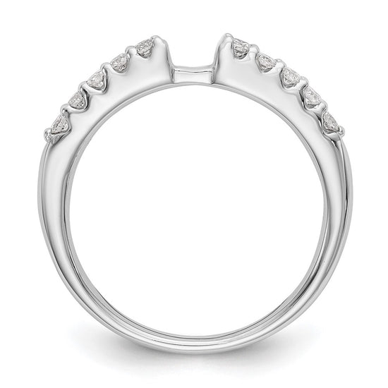 Peg Set Diamond Semi-mount Engagement Rings
