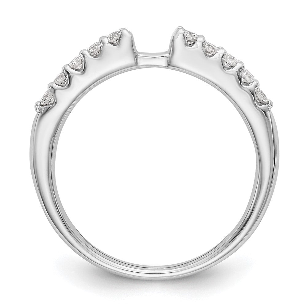 Peg Set Diamond Semi-mount Engagement Rings