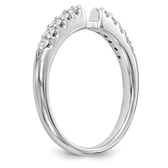 Peg Set Diamond Semi-mount Engagement Rings