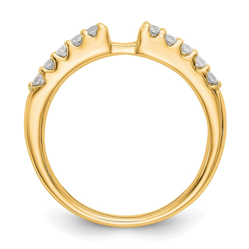 Peg Set Diamond Semi-mount Engagement Rings