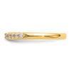 Peg Set Diamond Semi-mount Engagement Rings